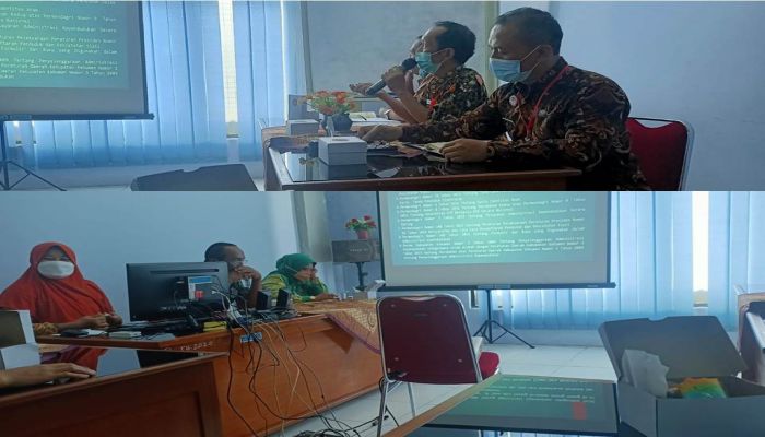 RAPAT PEMBAHASAN PELAYANAN ADMINDUK KIOS PELANDUK MELALUI WA TICKET 01