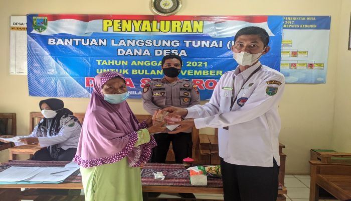 PENYALURAN BLT DD UNTUK BULAN NOVEMBER TAHUN ANGGARAN 2021