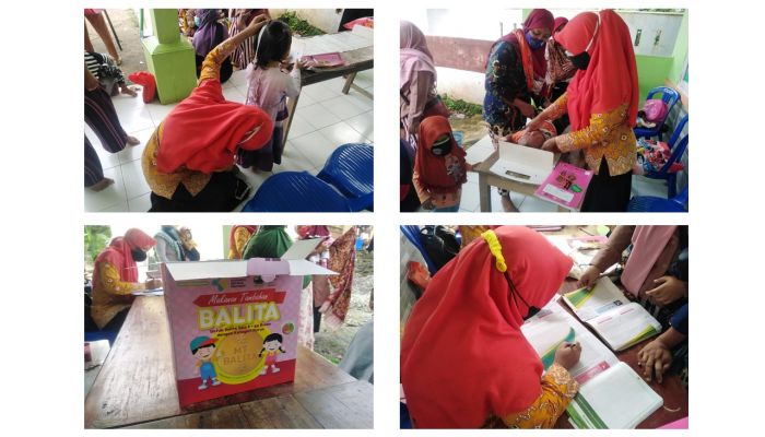 KEGIATAN POSYANDU BALITA DI DUSUN KARANGANYAR 02