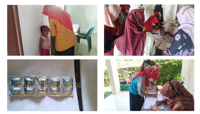 POSYANDU BALITA TERATAI BERIKAN PMT DAN OBAT CACING 02